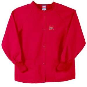  BSS   Nebraska Cornhuskers NCAA Nursing Jacket (Red 