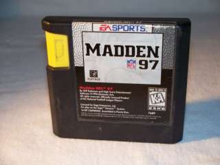 Sega Genesis Game Madden NFL 97 014633076899  