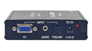 Audio Authority 1385 VGA to HDMI Advanced Video Scaler  
