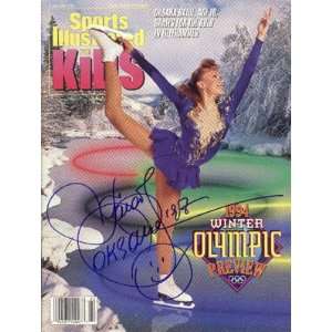 Oksana Baiul autographed Sports Illustrated Magazine (Figure Skating 
