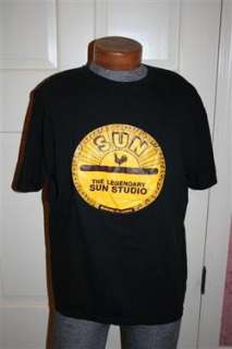 Sun Studio Licenced T shirt L Elvis Presley Memphis TN  