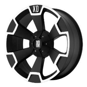 18x9 KMC XD Thump (Matte Black) Wheels/Rims 8x165.1 (XD80389080700)