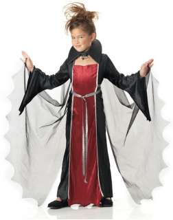 Kids Girls Medieval Goth Vampire Halloween Costume 019519114573  