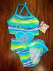 NEW Accessories 22 Girls Peace Sign Heart 2 In 1 Beach Towel In A Bag 