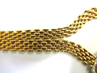 8500 2.00ct. DIAMONDS X GOLD LINK NECKLACE 14KT H / VS SOLID  
