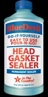 Head Gasket Sealant Blue Devil Permanent Sealer 16 oz  