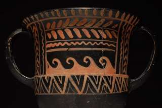 An attractive and rare ancient Greek South Italian Xenon ware ceramic 