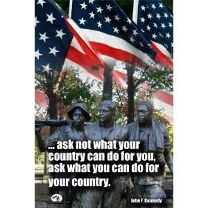   Poster / Ask Not What Your Country Can Do for You 