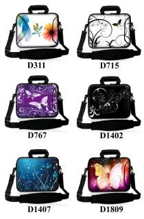 15.6 Neoprene Laptop Carrying Bag with Extra Side Pocket Sleeve Case 