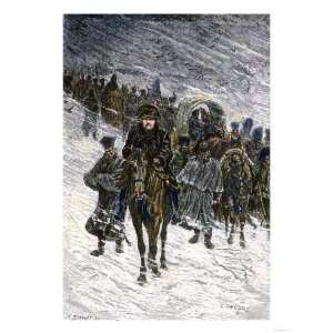  Winter Retreat of Napoleon and the French Army from Moscow 