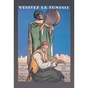  Vintage Art Visitez La Tunisie Visit Tunisia   02848 3 