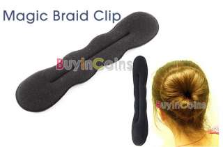Magic Bun Hair Twist Styling Braid Tool Holder Clip  