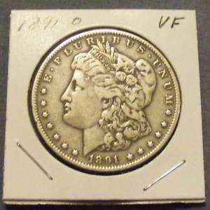 1891 o Morgan Dollar 90% Silver # 945832 5  