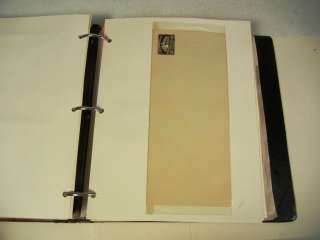 US, (1893 1974), UNUSED Postal Stationary Mounted on pages 