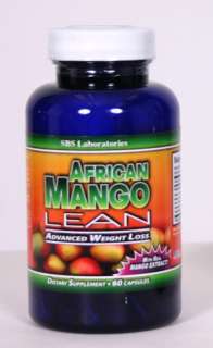 bottles AFRICAN MANGO Lean Advanced Weight Loss Pill  
