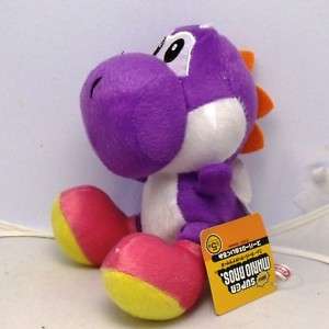 Nintendo Super Mario Purple Yoshi Plush Doll Figure  