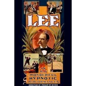 Vintage Art Lee in his wonderful hypnotic performances   Giclee Fine 