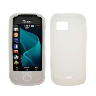 For Samsung Mythic Clear Silicone Case + Lcd Cover 753182938066  