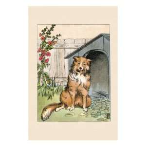   Dog House Premium Poster Print by Frances Beem, 18x24