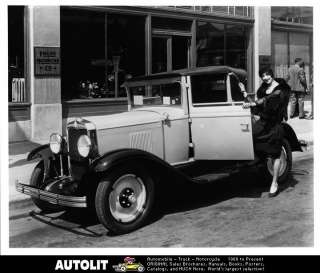 1930 Chevrolet Convertible Coupe Factory Photo  