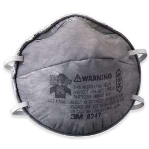  3M   8247 Odor Respirator (120/Case)