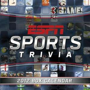   2012 ESPN BOX CALENDAR by TURNER LICENSING, PERFECT 