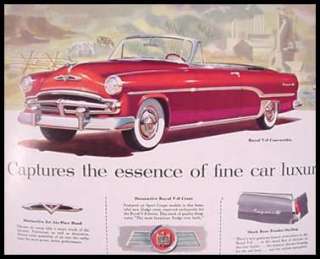 1954 Dodge Royal V8 Brochure  