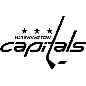 Washington Capitals NHL Vinyl Decal Stickers / 16 X 10