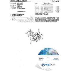  NEW Patent CD for ADDRESS SYNCHRONIZER 
