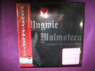 Yngwie Malmsteen / Complete Box   Polydor Years Japan Mini LP 6cd Box 