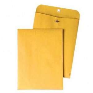  Gummed Clasp Envelope, 28Lb, 3 3/8x6, 100/BX, Kraft   28Lb, 3 3/8x6 