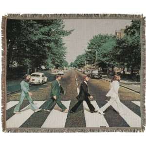  Beatles Abbey Road Woven Throw (TP55) 