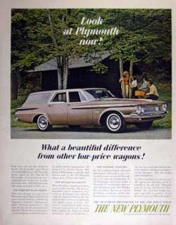 This is an original, print advertising for Plymouth automobile.