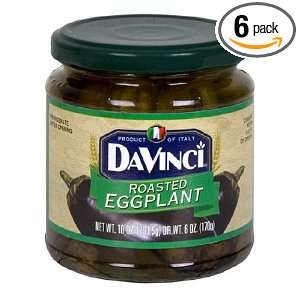 Davinci Roasted Eggplant, 10 Ounce Units (Pack of 6)  