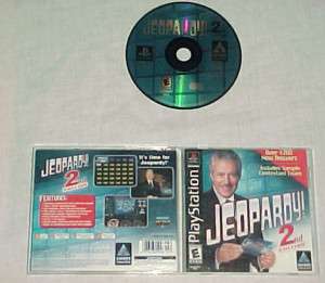 JEOPARDY 2nd Edition Playstation 1 Ps1 Game Show  