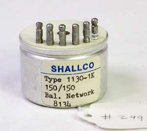 Shallco 1130 1K 150/150 Balanced Network  