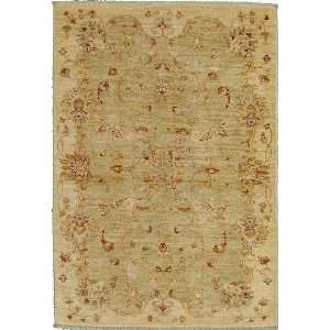  34 x 410 Brown Hand Knotted Wool Ziegler Rug Furniture 