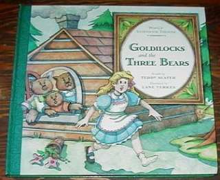 Goldilocks & 3 Bears Pop Up Robert Southey Story of 3 Bears 3 Feet of 