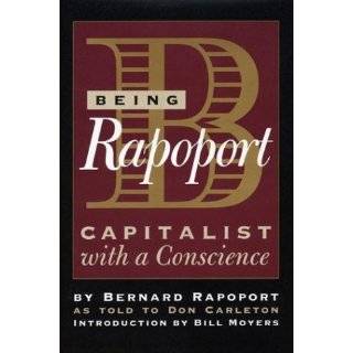   Bernard Rapoport , Bill Moyers and Don E. Carleton ( Hardcover   May