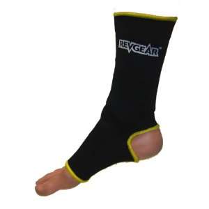  Revgear Regular Ankle Wrap (Black/Yellow) Sports 