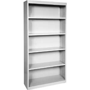  Elite Welded Steel Bookcase   36W x 12D x 72H