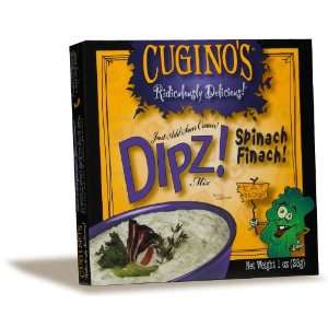 Cuginos Ridiculously Delicious Spinach Finach Dipz Mix   1.0 oz 