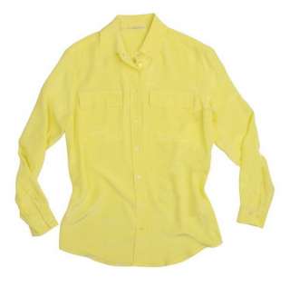   Signature silk shirt 4 colours pink/yellow/green/white  