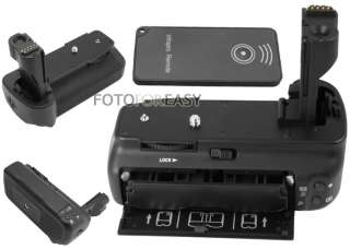 Battery Grip for Canon 20D 30D 40D 50D BG E2N IR Remote  