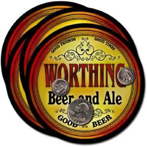  Worthing, SD Beer & Ale Coasters   4pk 