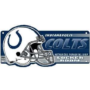 Indianapolis Colts Locker Room Sign