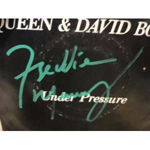  Sleeve Signed Autograph Under Pressure 1981 Queen