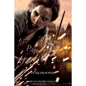  Harry Potter Movie Poster   Deathly Hallows Part II   11 x 