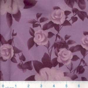  45 Wide Flannel Camellia Plum Fabric By The Yard Arts 