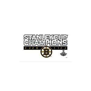  Boston Bruins 2011 NHL Stanley Cup Champions 11 x 18 Rally 